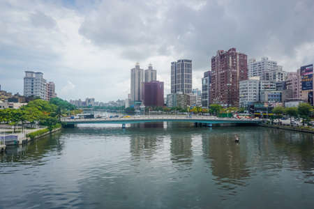 Kaohsiung, Taiwan - May 28, 2019: Urban street landscapeのeditorial素材