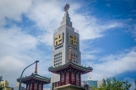 Kaohsiung, Taiwan - May 28, 2019: Urban street landscapeのeditorial素材