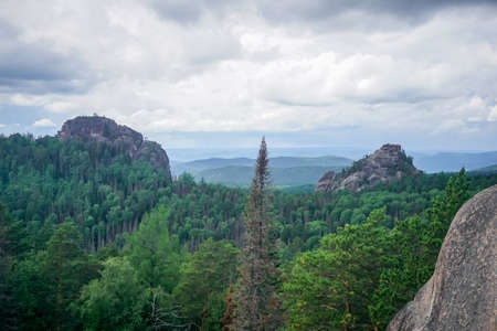 Krasnoyarsk Pillars Nature Reserve in Siberia