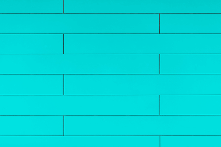 High resolution blue plastic wall background with brick form, Store siding.