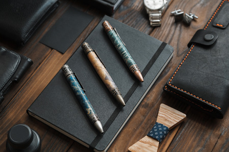 expensive pens business classの写真素材