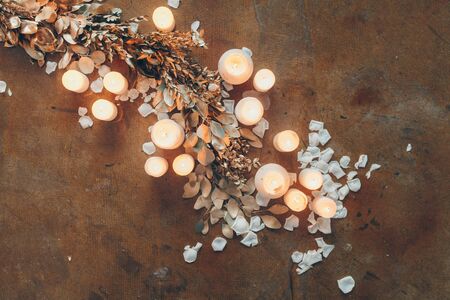 wedding decor and dress the modern bride, stylish European-style weddingの写真素材
