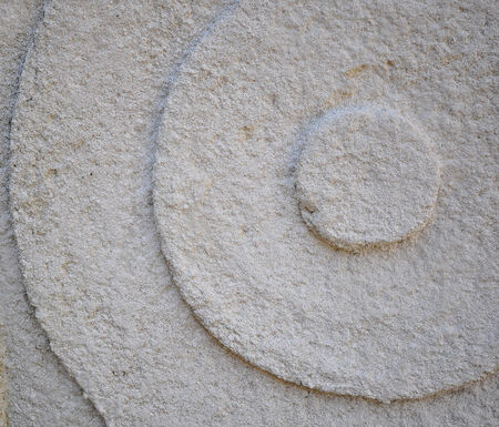 Close up of Sandstone Wall, Abstract Backgroundの写真素材