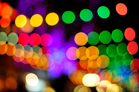Bokeh of light  Abstract background の写真素材