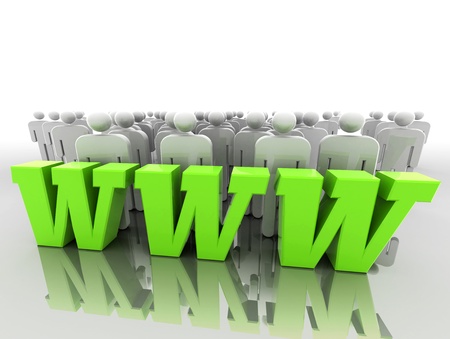 Internetの写真素材