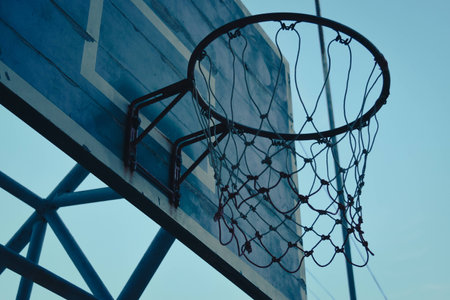 a basketball hoop