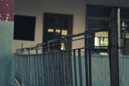 a old fenceの写真素材