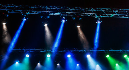 Concert Light Showの写真素材