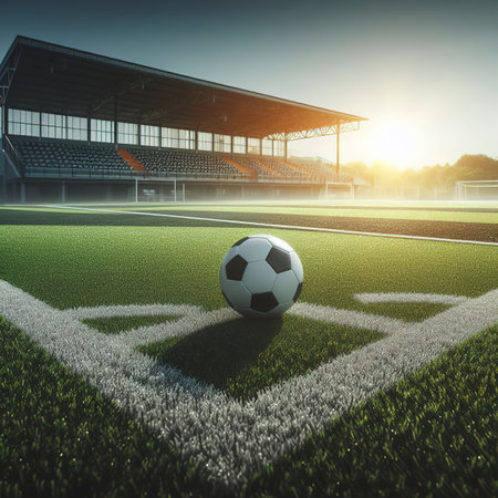 artificial turf of Soccer football fieldの素材