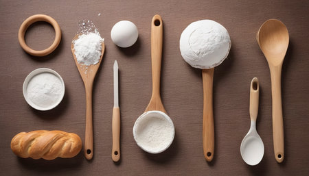 Cooking bakery utensils toolsの素材