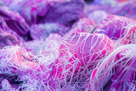 Top view of fabric textureの素材