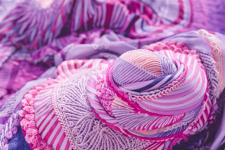 Top view of fabric textureの素材