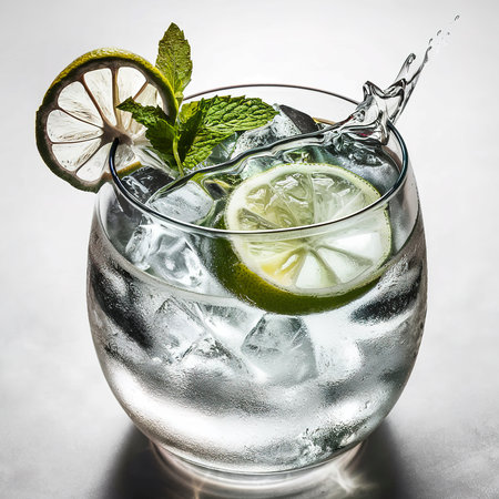 gin tonic cocktailの素材