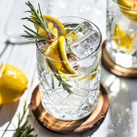 gin tonic cocktailの素材