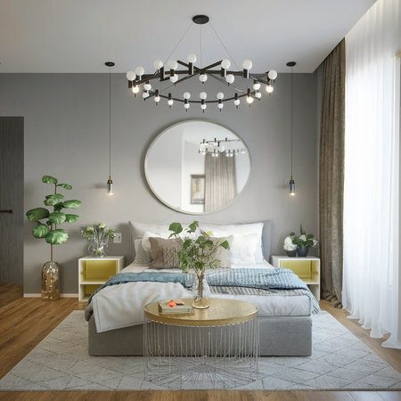 Minimal empty interior room designの素材