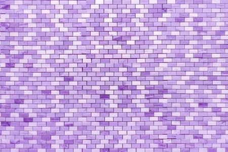 A purple mosaic pattern background made up of small squaresの写真素材