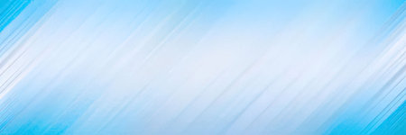 Soft blue gradient background with white diagonal streaks flowing across the image creating a sense...