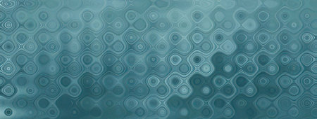 Varied circles and ovals in different shades of blue create a visually appealing abstract background...