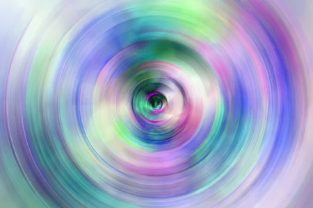 Colorful abstract swirling spiral background featuring pastel hues and mesmerizing spiral motion...