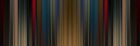 Multicolored vertical stripes create a dynamic visual effect with varied hues and shades in this...