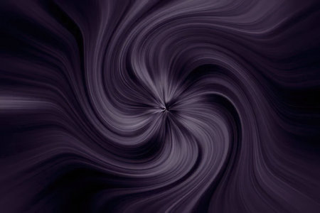 Dark purple abstract background features swirling patterns creating a hypnotic visual effect drawing...