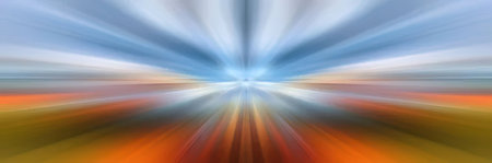 Radiant light rays emanate from center creating a vibrant colorful gradient effect with dynamic...