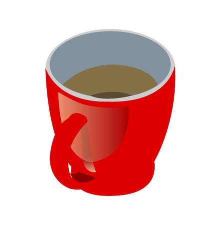Coffee cup illustrationのイラスト素材