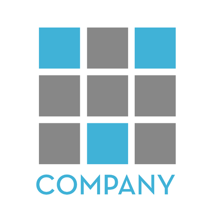Cubes business and art logoのイラスト素材