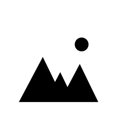 Landscape icon on white backgroundの写真素材