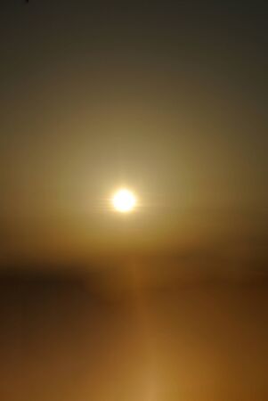 bokeh sun on backgroundの写真素材