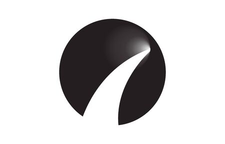 tunnel road icon on whiteのイラスト素材