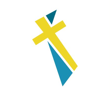 clean cross icon isolatedのイラスト素材