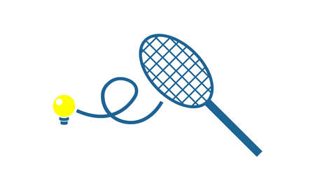 target lightbulb icon isolatedのイラスト素材