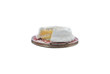 cake slice on a plate