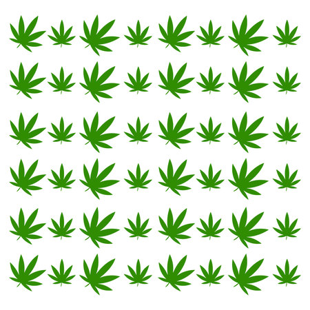 cannabis marijuana background backdrop textureのイラスト素材