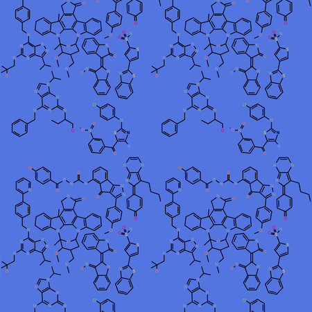 chemical compounds background backdrop textureのイラスト素材