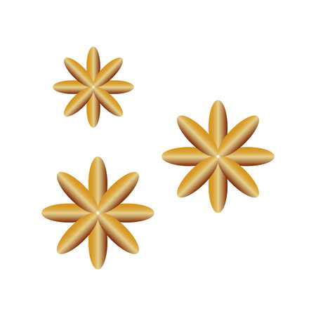 cinammon sticks isolated on white backgroundのイラスト素材