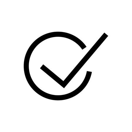 Check mark icon. Check mark vector icon. Check mark vector iconのイラスト素材
