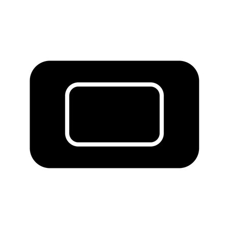 soap icon on whiteのイラスト素材