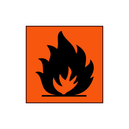 Fire flame icon. Flat illustration of fire flame vector icon for web