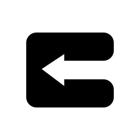 Arrow Icon. Flat Design Style. Made in vector illustration.のイラスト素材