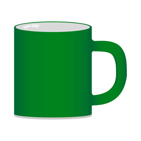 green mugのイラスト素材