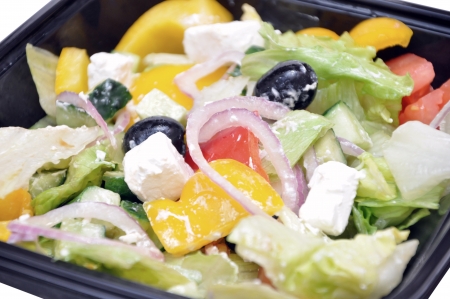 Greek saladの写真素材