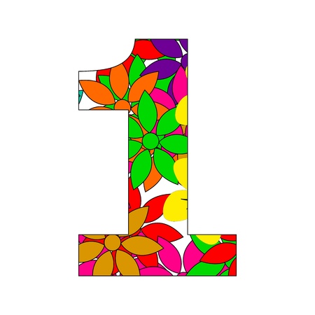 number oneのイラスト素材