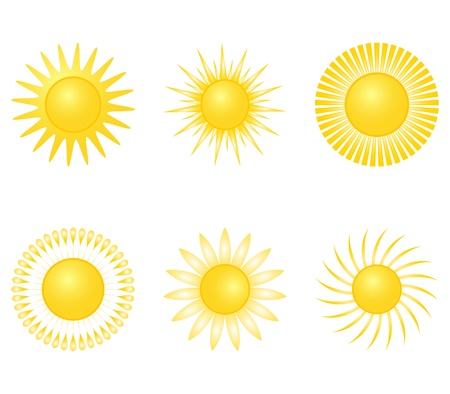 Sun  icon のイラスト素材