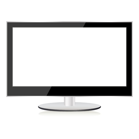 TV flat screen lcd plasmaのイラスト素材