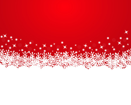 Merry Christmas background with snowflakesのイラスト素材