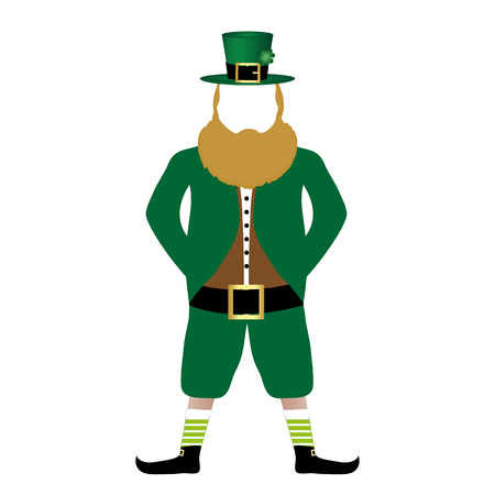 Leprechaun symbol of St  Patrick s Dayのイラスト素材
