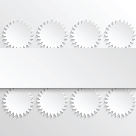 paper bannersのイラスト素材