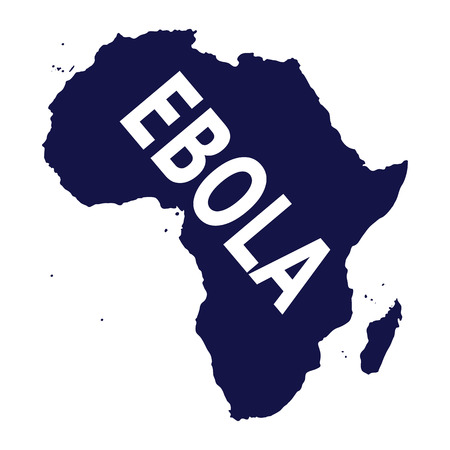 Ebola virus in Africaのイラスト素材